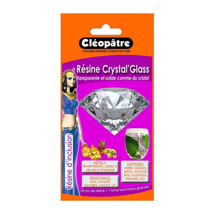 RESINE CRYSTAL GLASS 150ML     