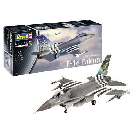 REVELL MAQUETTE 50E ANNIVERSAIRE F-16 FALCON 1/32