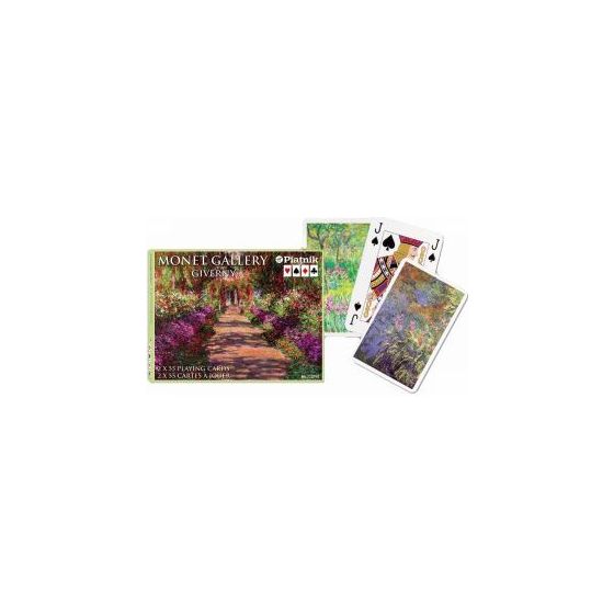 LOT DE 2 JEUX DE CARTES - MONEY GALLERY GIVERNY