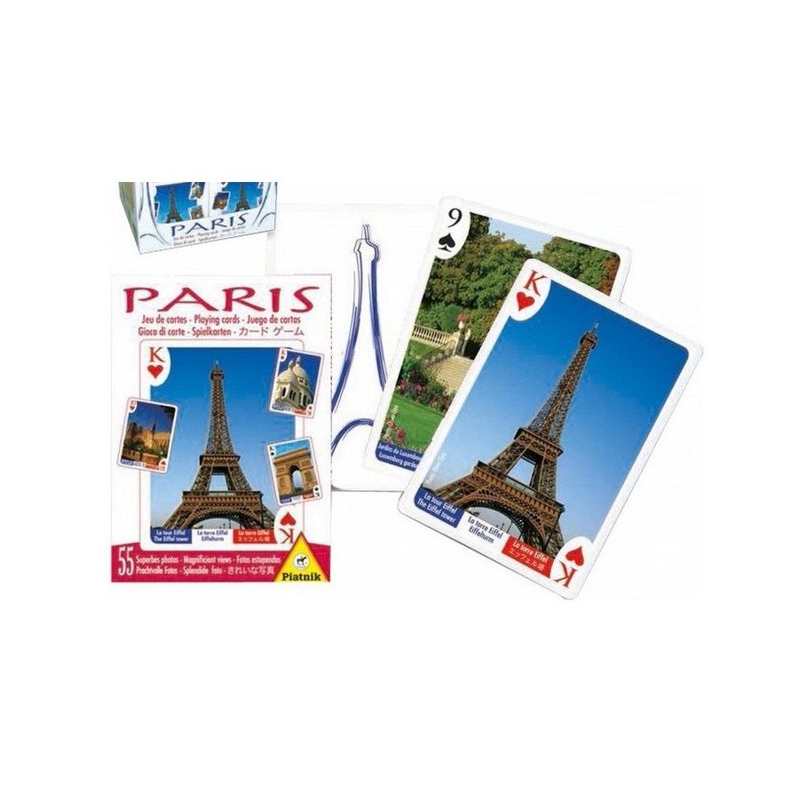 JEU DE 55 CARTES THEMATIQUES - PARIS ET SES MONUMENTS