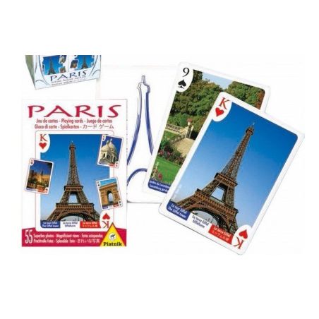 JEU DE 55 CARTES THEMATIQUES - PARIS ET SES MONUMENTS