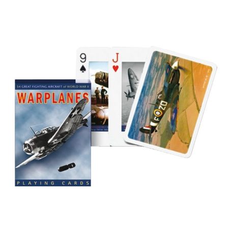 JEU DE 55 CARTES THEMATIQUES - WARPLANES