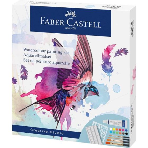 SET DE PEINTURE AQUARELLE CREATIVE STUDIO 12X5 ML