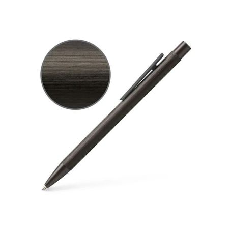 STYLO BILLE FABER CASTELL NEO ALUMINIUM NOIR MAT