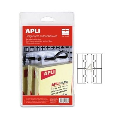 LANGUETTES EN PLASTIQUE POUR SUSPENDRE LES PRODUITS  100 PIECES - APLI