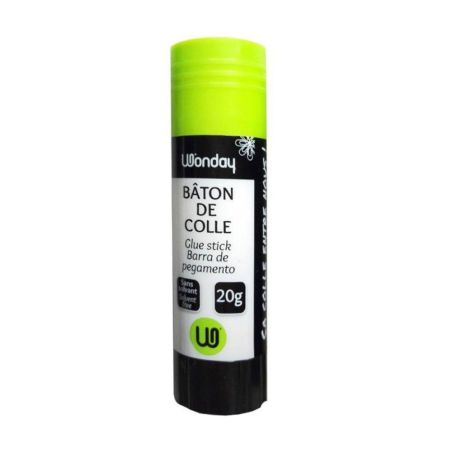 BATON DE COLLE VEGETALE A BASE D'AMIDON 20 G - WONDAY