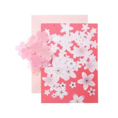 CARTE DIY SAKURA FLEURS DE CERISIER