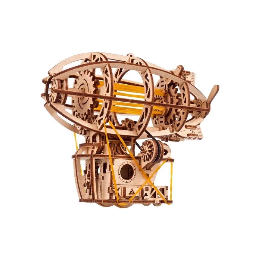 UGEARS MODÈLES MÉCANIQUES : MAQUETTE MINI KIT DIRIGEABLE STEAMPUNK