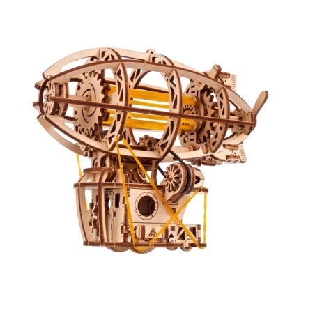 UGEARS MODÈLES MÉCANIQUES : MAQUETTE MINI KIT DIRIGEABLE STEAMPUNK