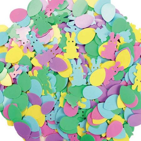 SEQUINS PAQUES PASTEL - 50GR