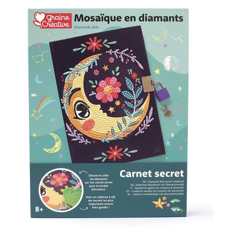 COFFRET CARNET SECRET DIAMOND DOTS