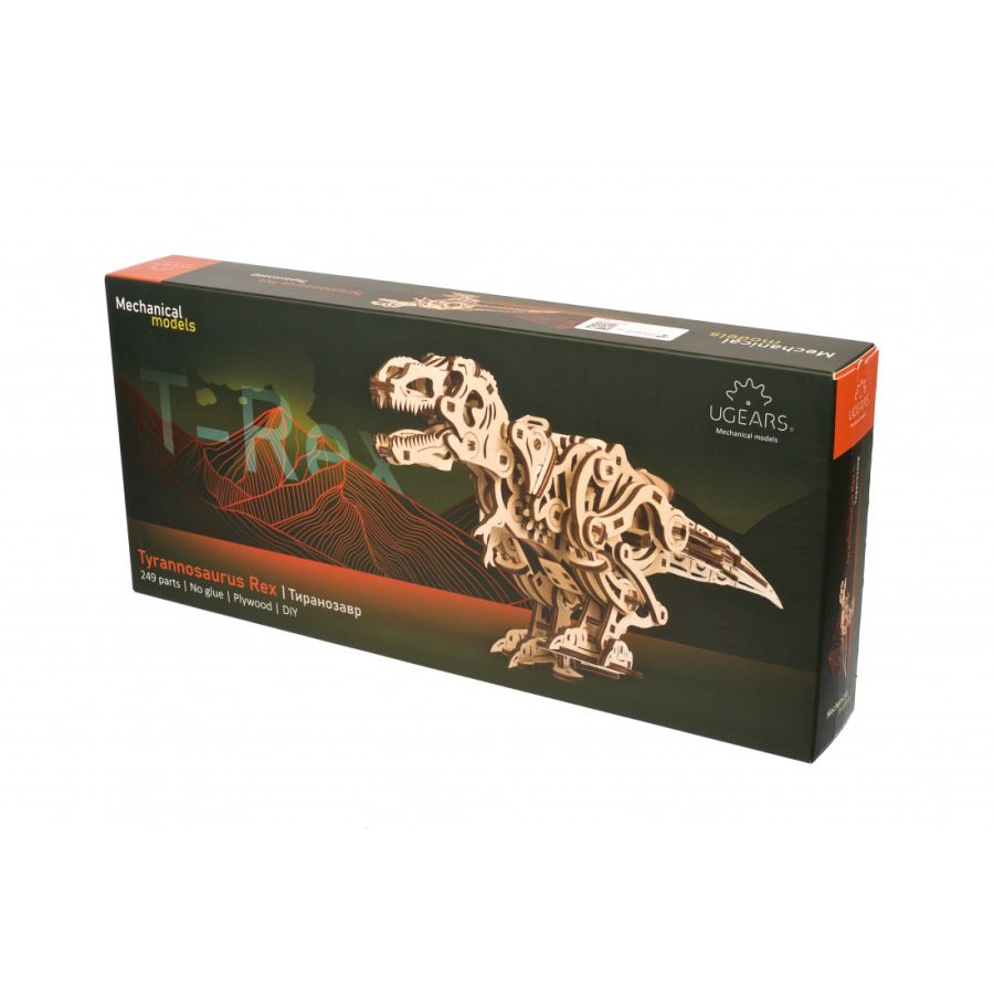 UGEARS MODELES MECANIQUES : TYRANNOSAURUS REX 37.5X14.7X10 CM