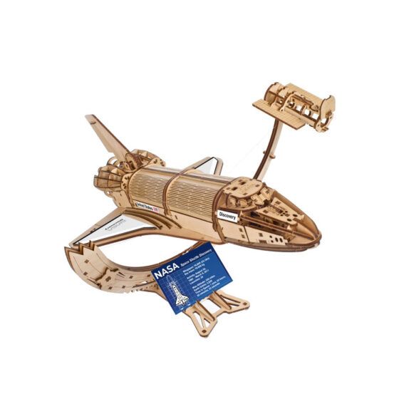 UGEARS MODELES MECANIQUES : NASA SPACE SHUTTLE DISCOVERY 33.5X22.5X29 CM