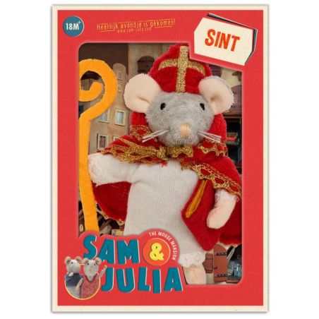 SAM & JULIA PELUCHE : POUPÉE SAINT NICOLAS 12 CM