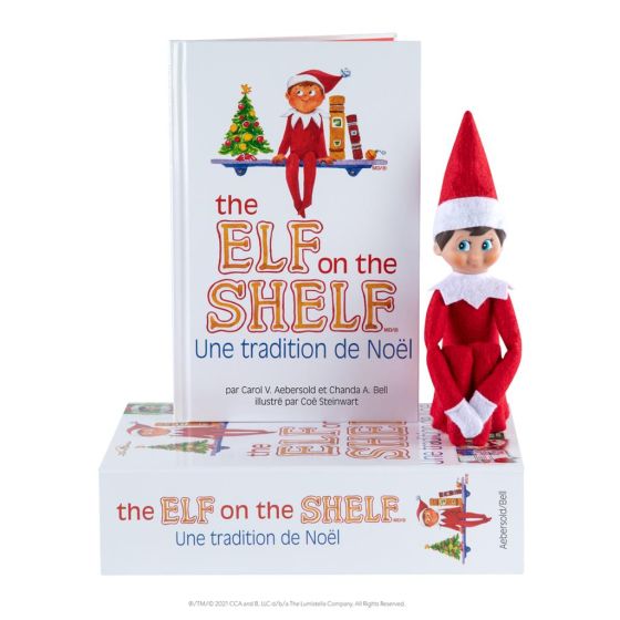 THE ELF ON THE SHELF CADEAU SET : GARCON EN FRANCAIS