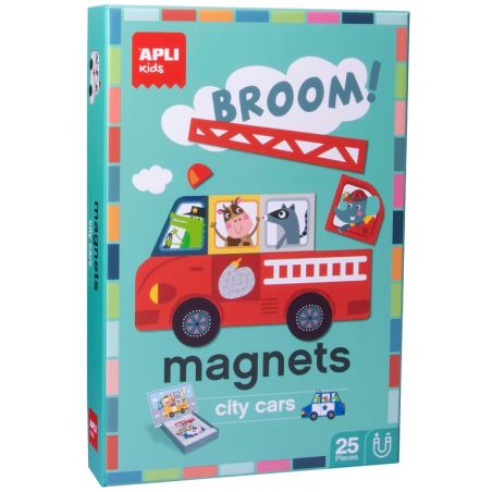 MAGNETS CITY CARS