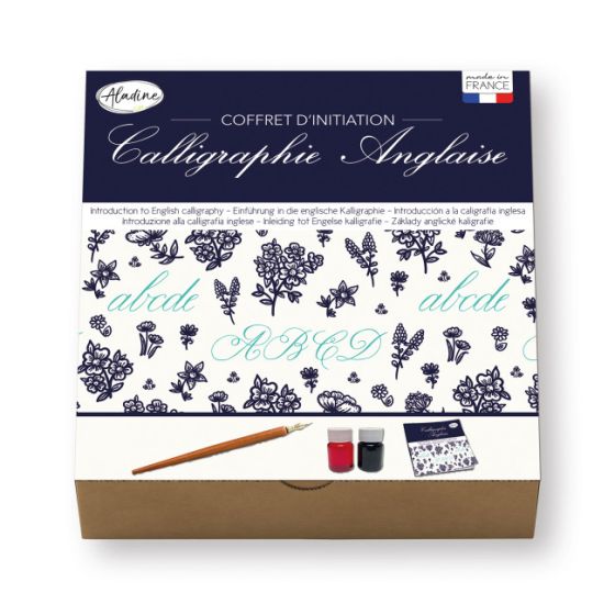 COFFRET INITIATION CALLIGRAPHIE ANGLAISE