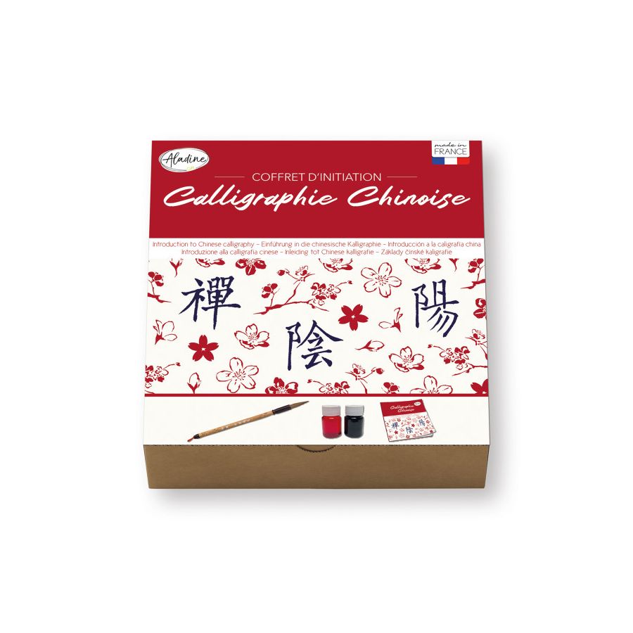 COFFRET INITIATION CALLIGRAPHIE CHINOISE