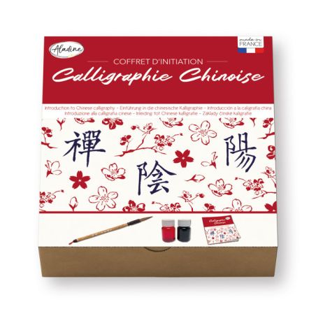 COFFRET INITIATION CALLIGRAPHIE CHINOISE