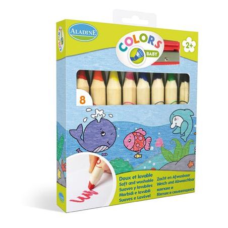 CRAYONS DE COULEUR - BABY JUMBO