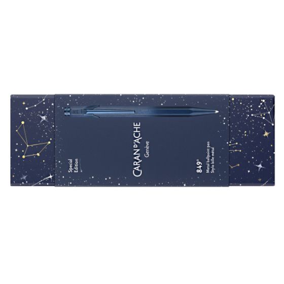 STYLO BILLE CARAN D'ACHE EDITION COSMIC BLUE BLUE 849™ EDITION LIMITEE