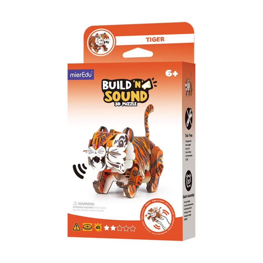 MIEREDU - PUZZLE 3D TIGRE