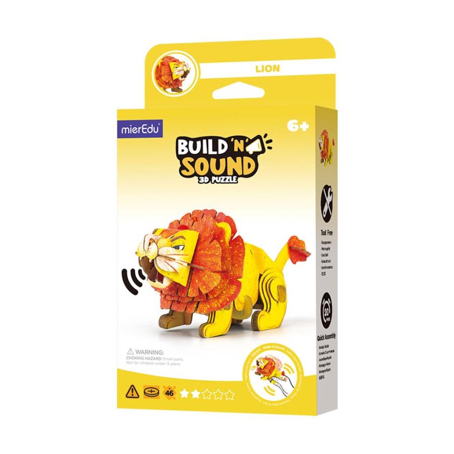 MIEREDU - PUZZLE 3D LION