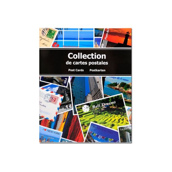 ALBUM COLLECTION POUR 200 CARTES POSTALES