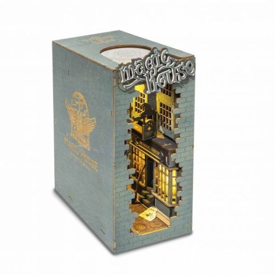 PUZZLE 3D EN BOIS SERRE LIVRES - MAGIC HOUSE