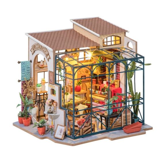 PUZZLE 3D EN BOIS - EMILY'S FLOWER SHOP