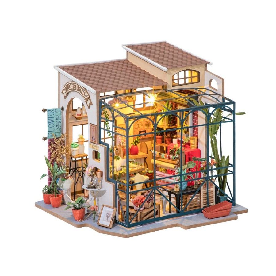 PUZZLE 3D EN BOIS - EMILY'S FLOWER SHOP