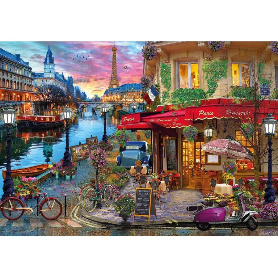 GIBSONS - SUNSET ON THE SEINE - 1000 PIECES