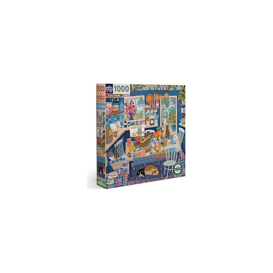 EEBOO - BLUE KITCHEN - 1000 PIECES