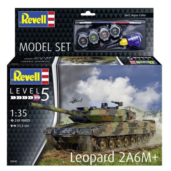 REVELL - MAQUETTE LEOPARD 2A6M+