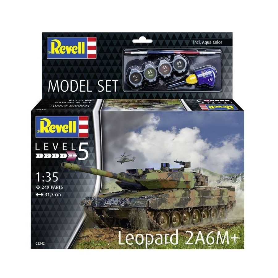 REVELL - MAQUETTE LEOPARD 2A6M+