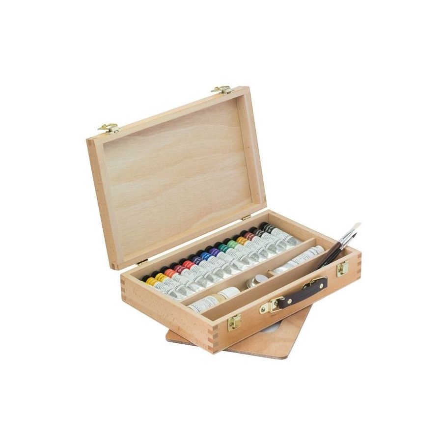 COFFRET - TEMPERA A L'OEUF - SENNELIER ASSORTIMENT 15X21 ML