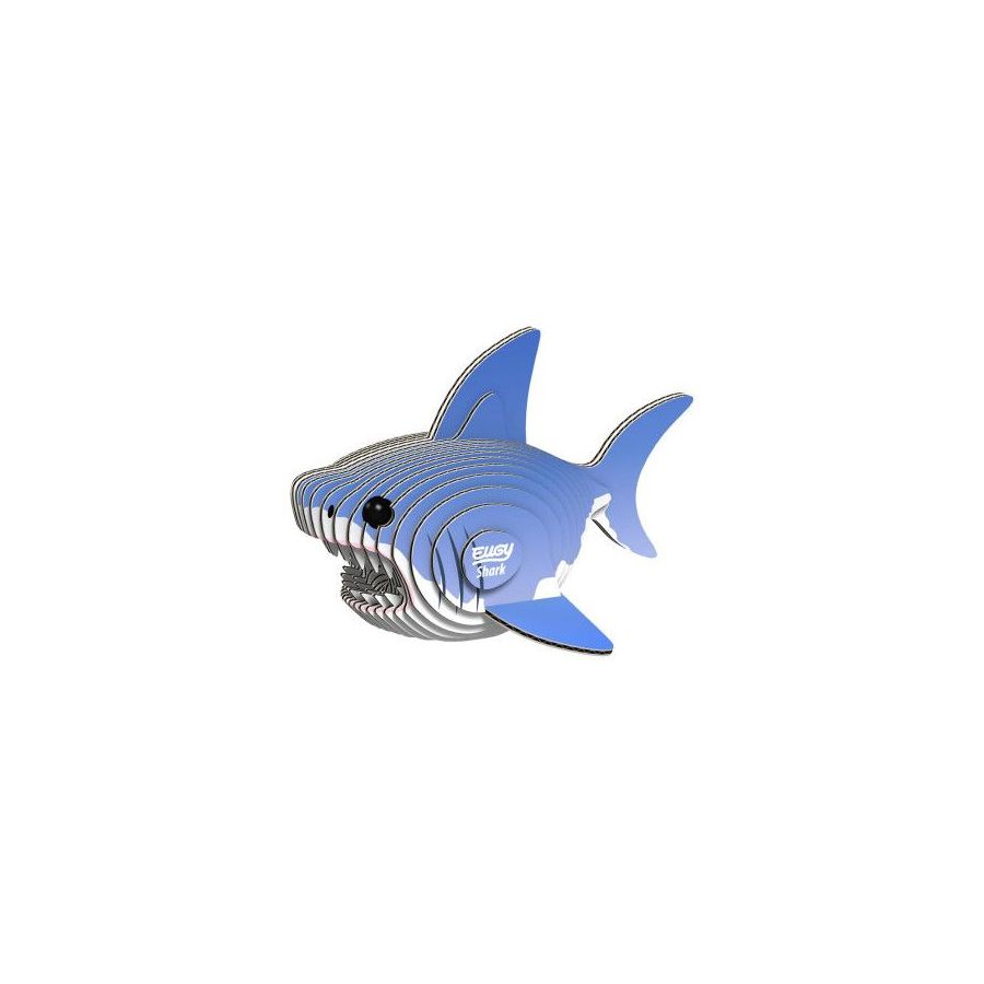 EUGY 3D MODELE: ANIMAL MARIN / REQUIN 7.2X4.8X6.6CM