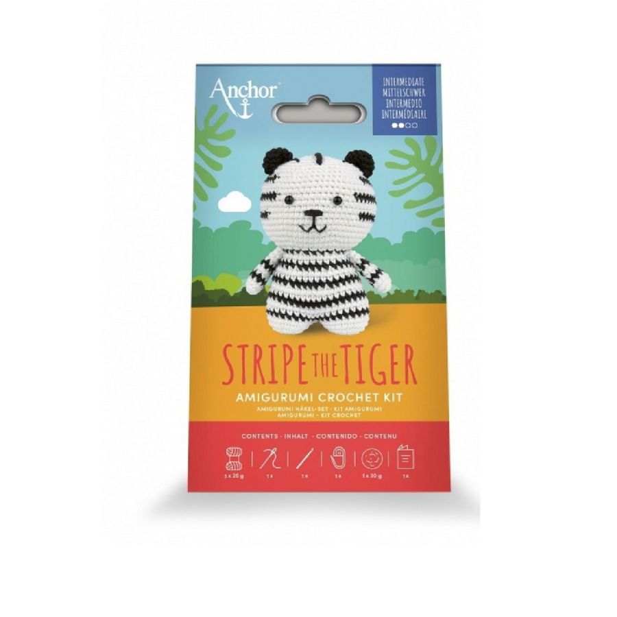 KIT CROCHET AMIGURUMI "ANCHOR"   STRIPE LE TIGRE