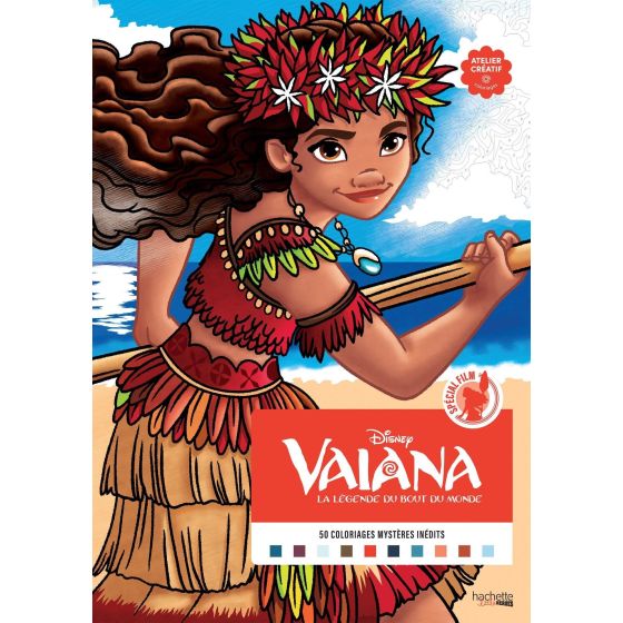 COLORIAGES MYSTÈRES : VAIANA