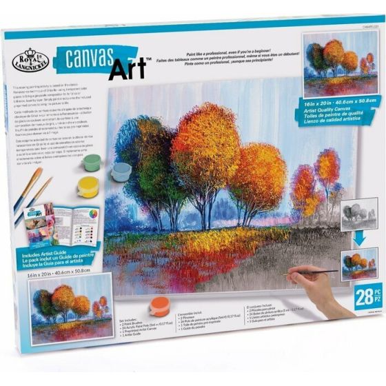 ROYAL & LANGNICKEL - LES ARBRES EN AUTOMNE - 40.6X50.8 CM