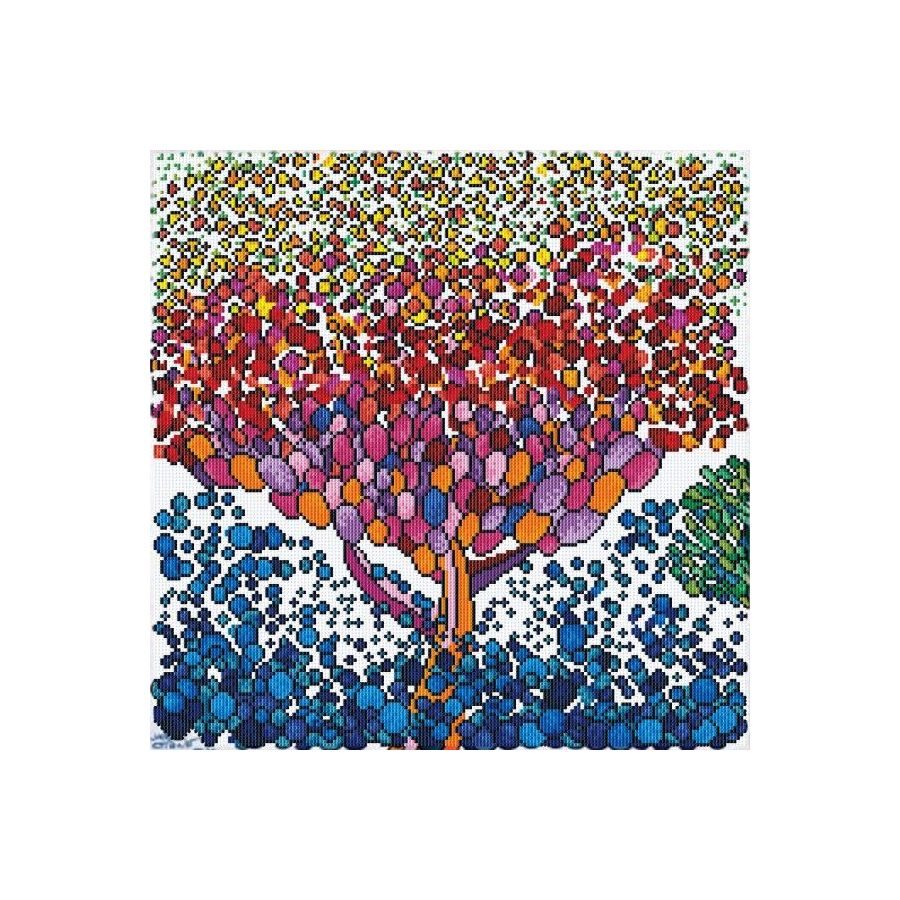 BRODERIE DIAMOND DOTZ - ARBRE SUR MARS (JACK OTTANIO)