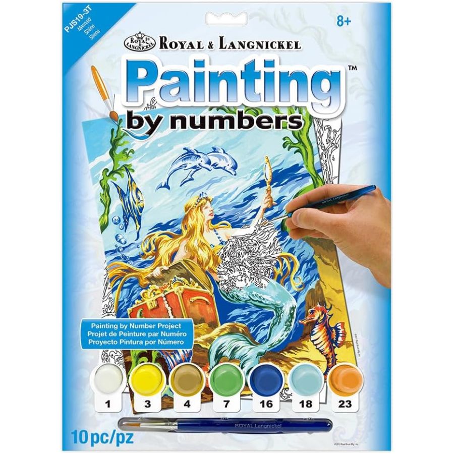 ROYAL & LANGNICKEL - PEINTURE AU N° - JUNIOR SMALL - LA SIRENE