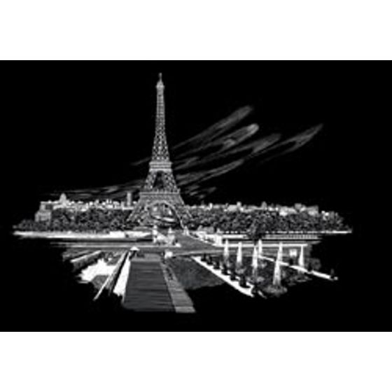 ROYAL LANGNICKEL GRAVURE D'ART ALUMINIUM - LA TOUR EIFFEL