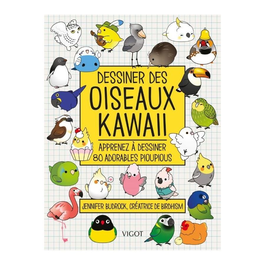 DESSINER DES OISEAUX KAWAII