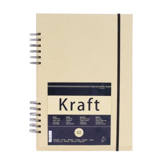 LIVRE SPIRALE KRAFT A4 IM#1718