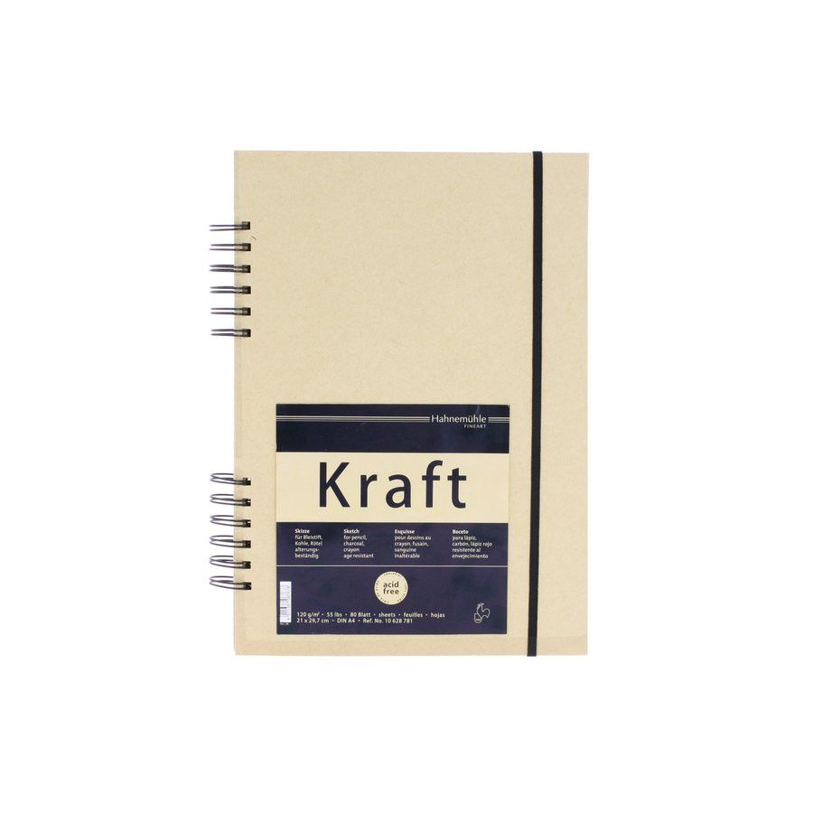 LIVRE SPIRALE KRAFT A4 IM#1718