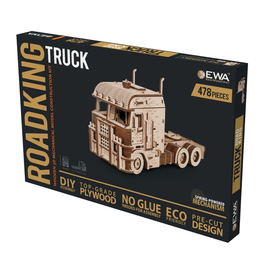 MAQUETTE 3D  BOIS - CAMION