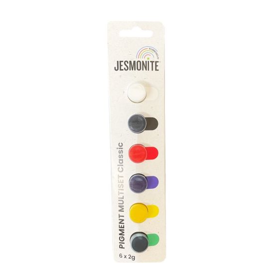 JESMONITE BARRETTE 6x2G PIGMENTS CLASSIQUES