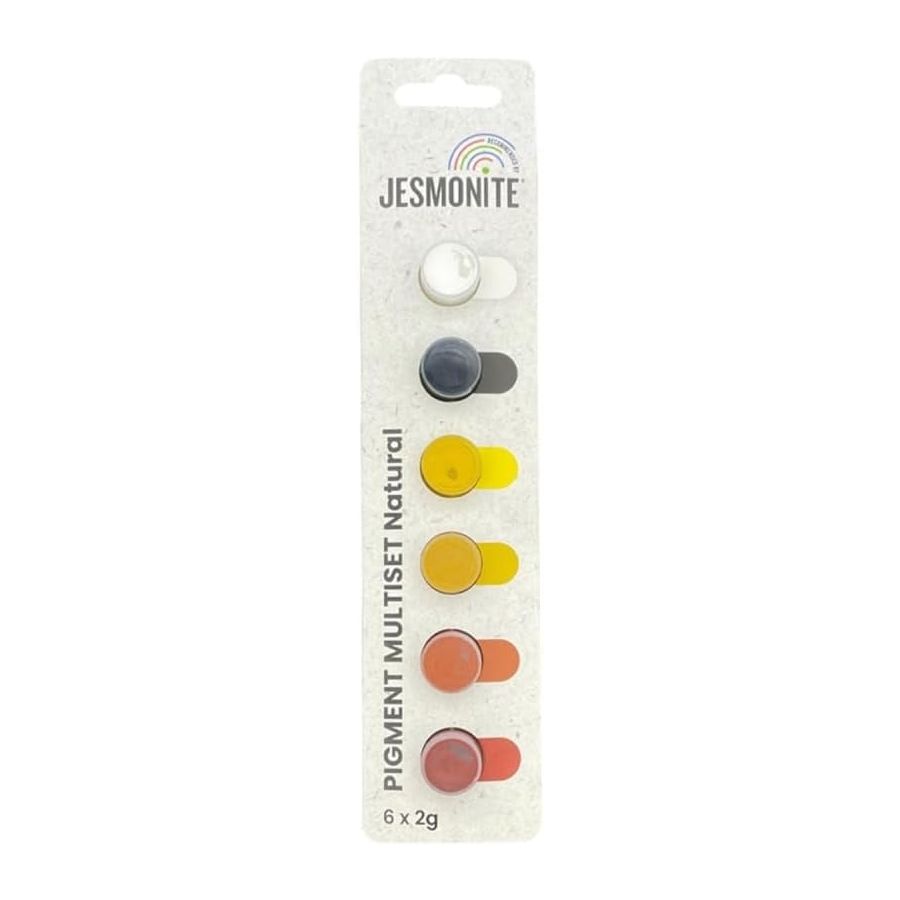 JESMONITE BARRETTE 6x2G PIGMENTS NATURELS