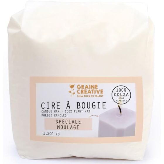 CIRE VEGETALE DE MOULAGE DE COLZA 1.2 KG